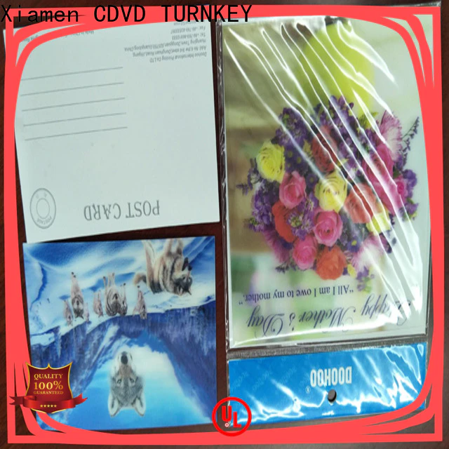 TURNKEY Top 3D lenticular printing Supply