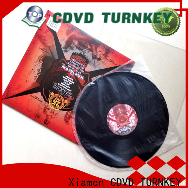 TURNKEY New vinyl record manufacturing for business for hotel