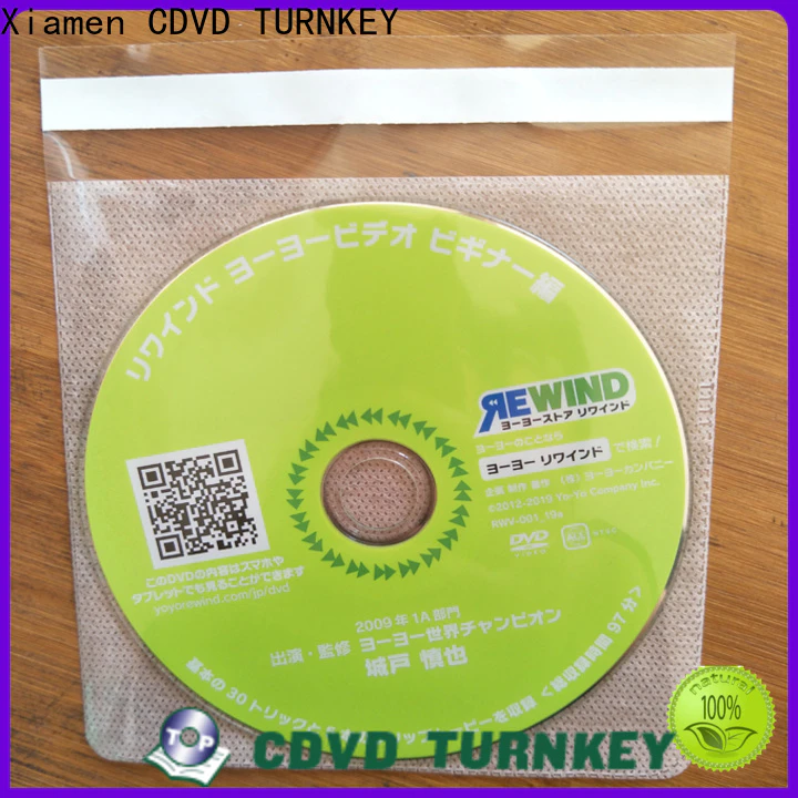 TURNKEY Best Non-woven cd sleeve company for plaster