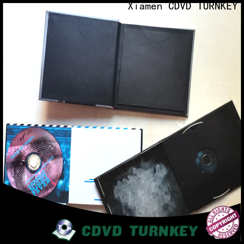 TURNKEY packaging cd book factory dining-hall