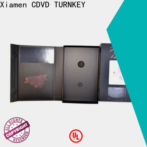 TURNKEY CD hardboard box Supply for video