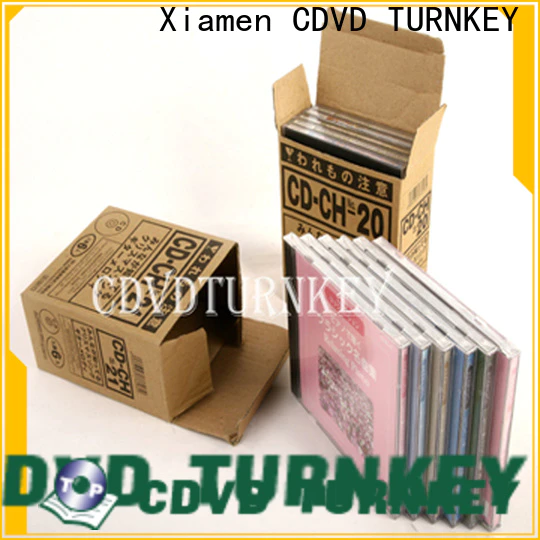 TURNKEY 3pcs PP cd case packaging for business for industrial buildings