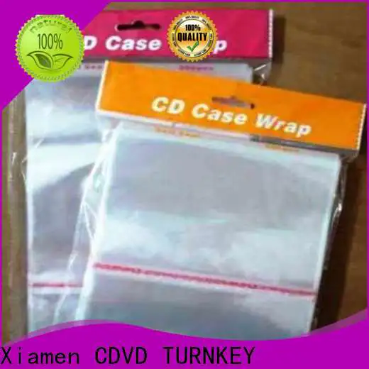 TURNKEY mini cd plastic sleeve Suppliers for plant