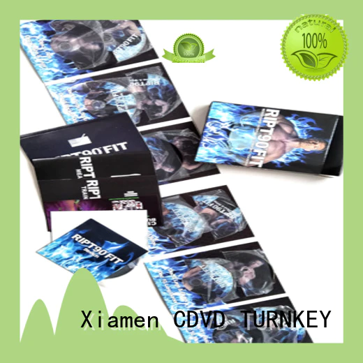 TURNKEY customized cd dvd retail box sets series buffet restaurant