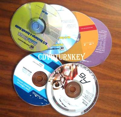 12cm bulk music cd replication and printing