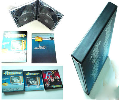 Hardcover slipcase box 1200g printed 4 colour process + Matt Cello 1 side 350g booklet