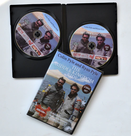4pcs DVD In DVD Case Package