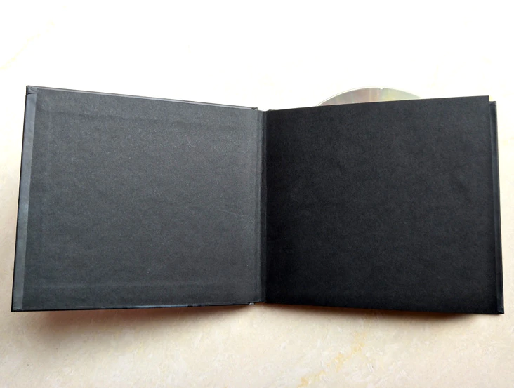 cd hardcover books with one wallet for one cd disc