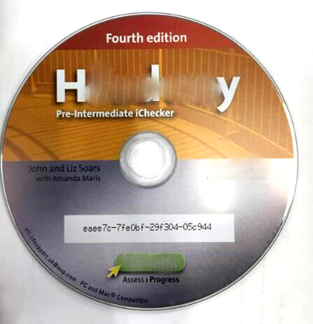 CD with serial number printing and packaging