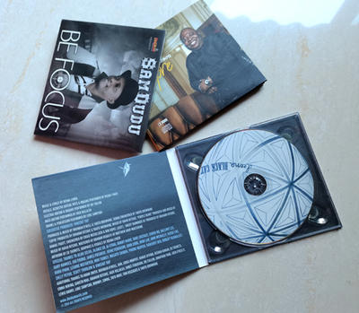 Eco-friendly CD Digipaks 4-Panel 6-Panel Hold 2 Disc Or 1 Disc Plus A Booklet Or Posterfold Packaging