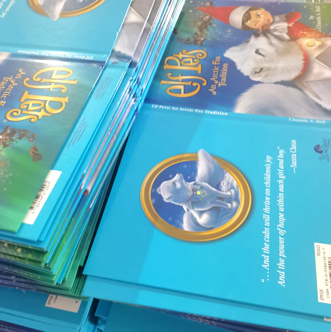 Hard cover children book printing