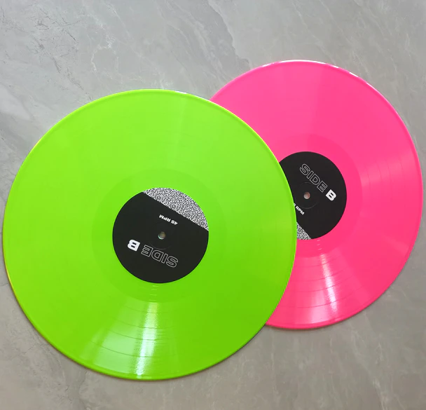 Best Opaque color record or splater record (solid color base) Vinyl Record pressing manufacturing Factory Price-TURNKEY