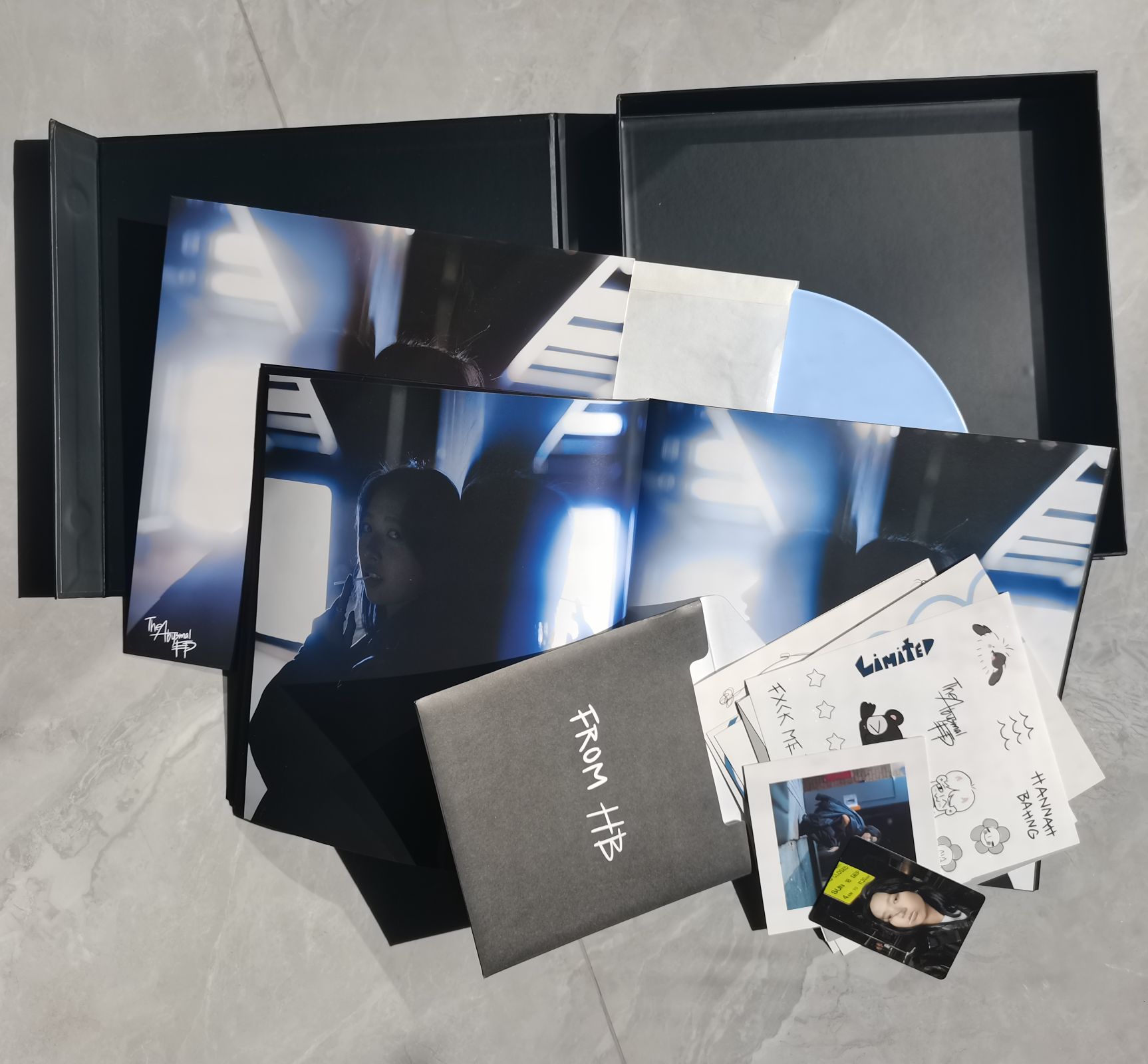 Photocards photobook sticker poster square cards envelope 10inch Vinyl record pressing in box packaging