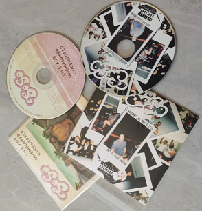 music CD in cardboard sleeve packaging
