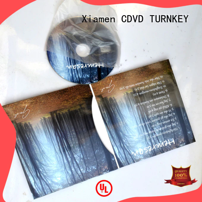 TURNKEY cards cd jacket design advanced technology for buildings