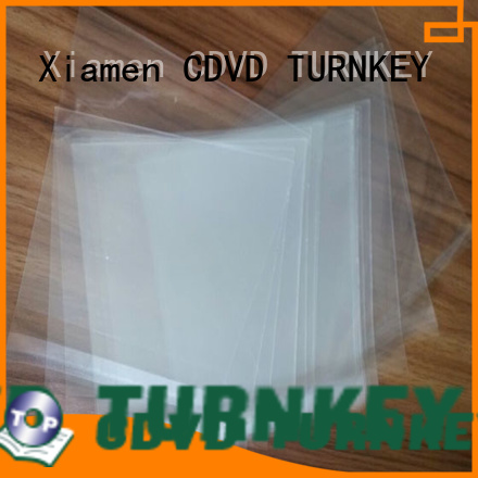 TURNKEY Latest clear cd sleeves manufacturers for construction site