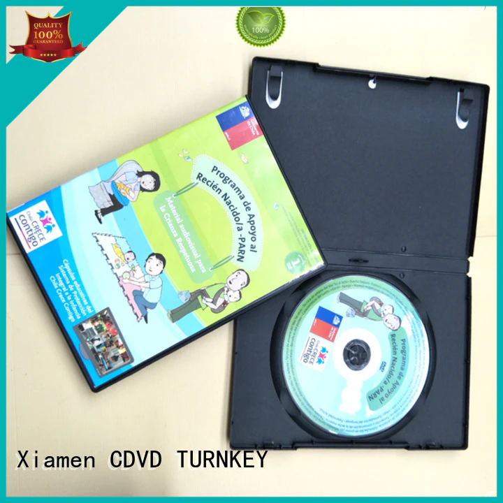 TURNKEY blackclear dvd case packaging supplier for factory buildings