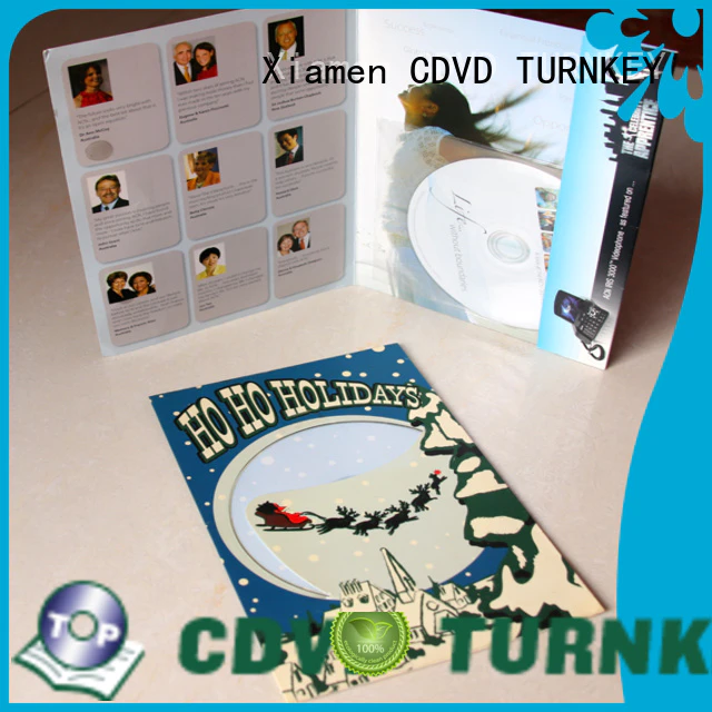 TURNKEY Custom cd jacket printing for business for factory buildings