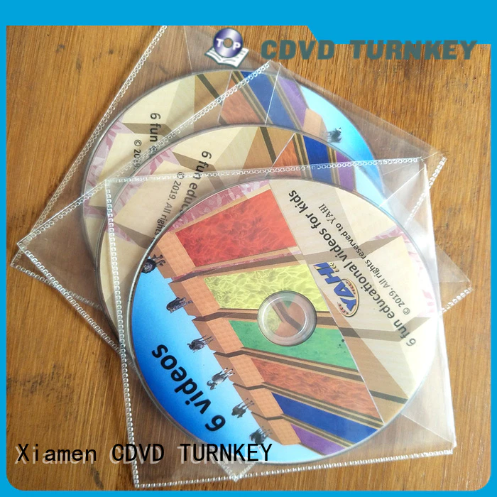 TURNKEY simple cd packaging directly sale for car
