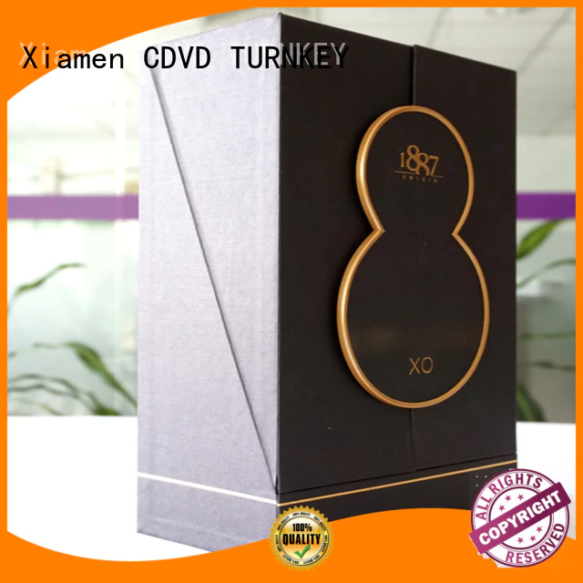 TURNKEY paper wine presentation box manufacturer for daily life
