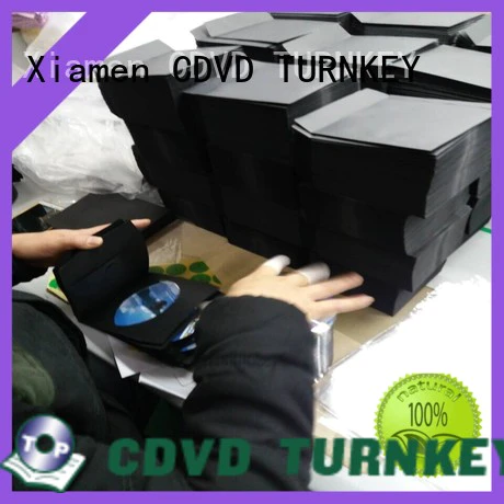 TURNKEY Custom dvd sleeves factory for mortar