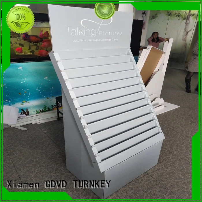 TURNKEY pratical cardboard display boxes environmental protection for air port