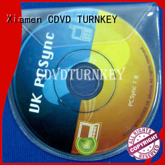 TURNKEY New dvd plastic sleeves company for mortar