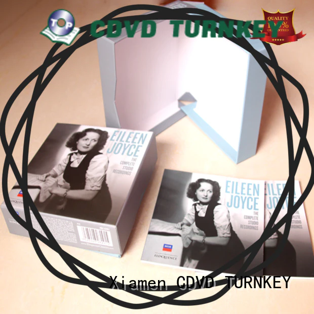 Latest Customized cd box for business for person