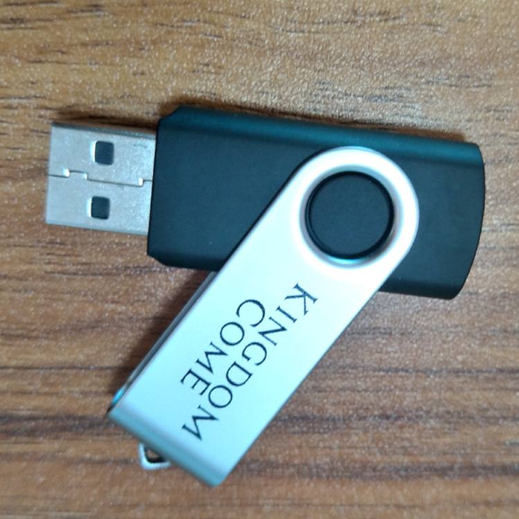 Rotate USB Stick, USB 3.0, 32 GB, 70 MB/s, petrol blue
