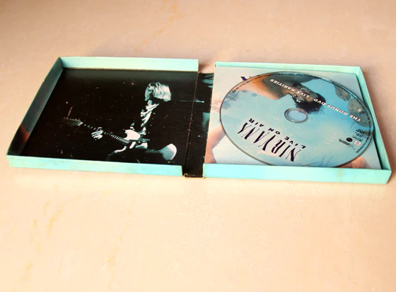 Custom C-shell box stytle cd dvd box Factory From China