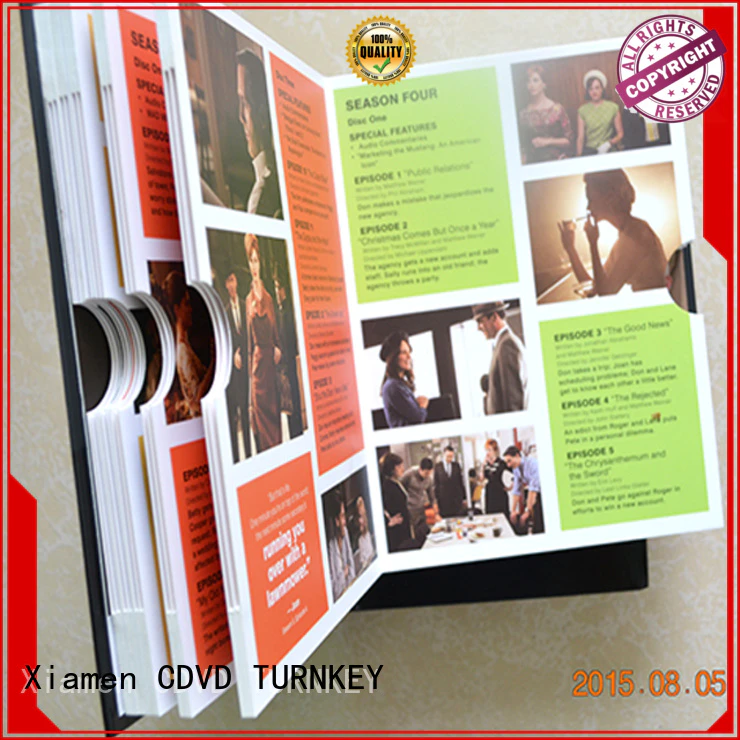 stronger Customized cd box from China for school