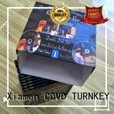 TURNKEY cd square box Supply for video