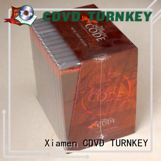 TURNKEY cd dvd retail box sets series cafeteria