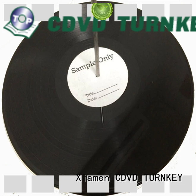 TURNKEY mixed vinyl record manufacturing printing and binding for wedding ceremony