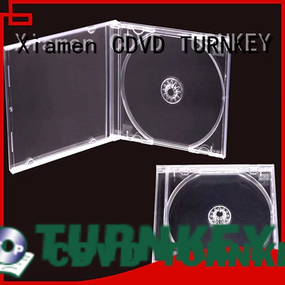 TURNKEY easy-to-install slim dvd case factory in china for hotels