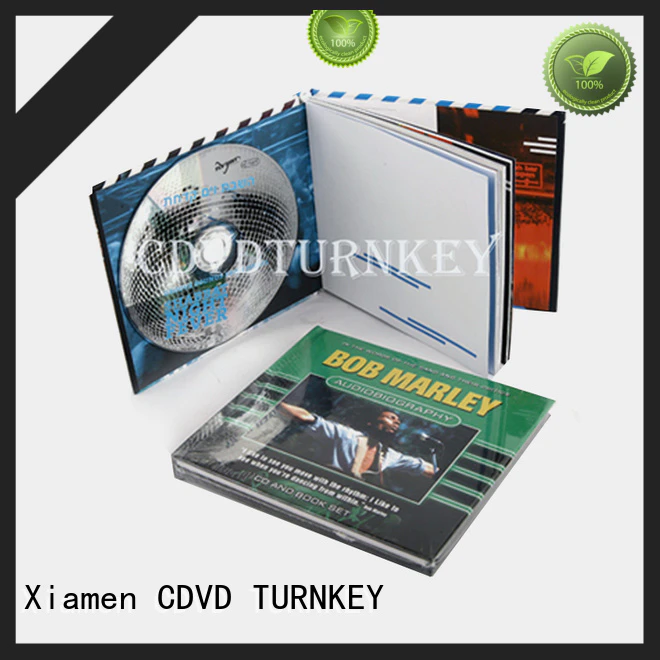 TURNKEY packagings dvd holder book Supply refectory