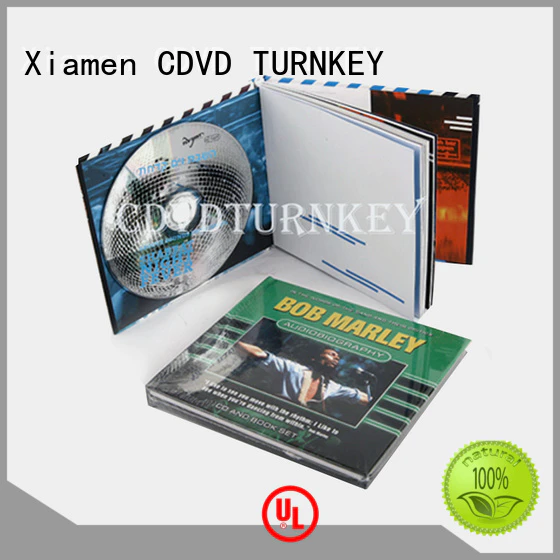 TURNKEY cover dvd holder book directly sale refectory