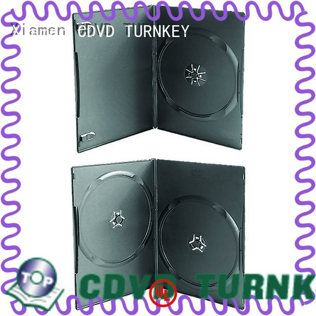 TURNKEY different style cd dvd case directly sale for hotels