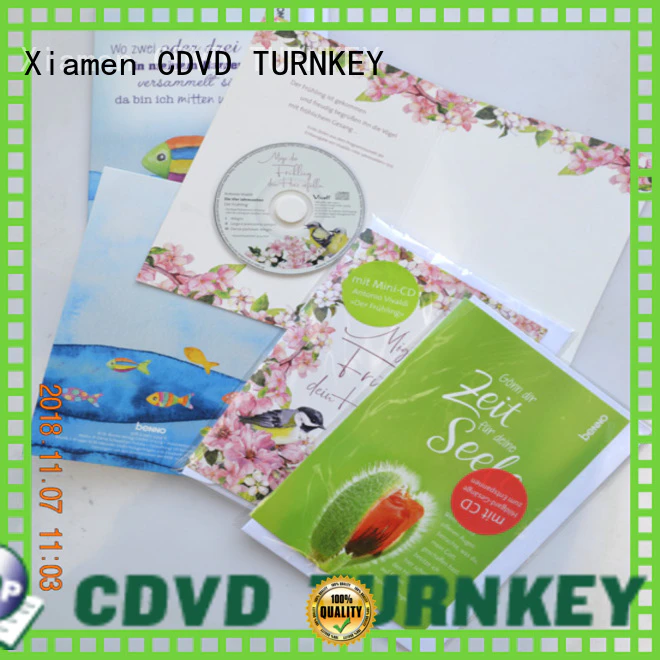 TURNKEY jacket cd dvd christmas cards wholesale suppliers for factory buildings