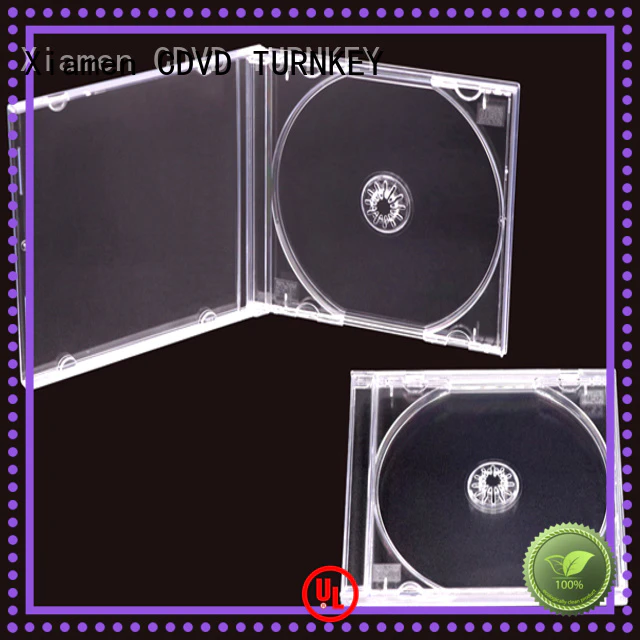 TURNKEY usb cd dvd case factory in china for hotels
