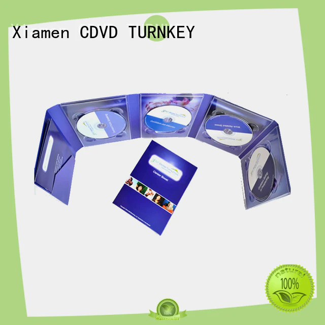 TURNKEY different size dvd digipak transfer services for shopping mall